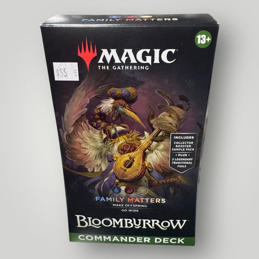 Magic The Gathering Bloomburrow Family Matters Commander Deck