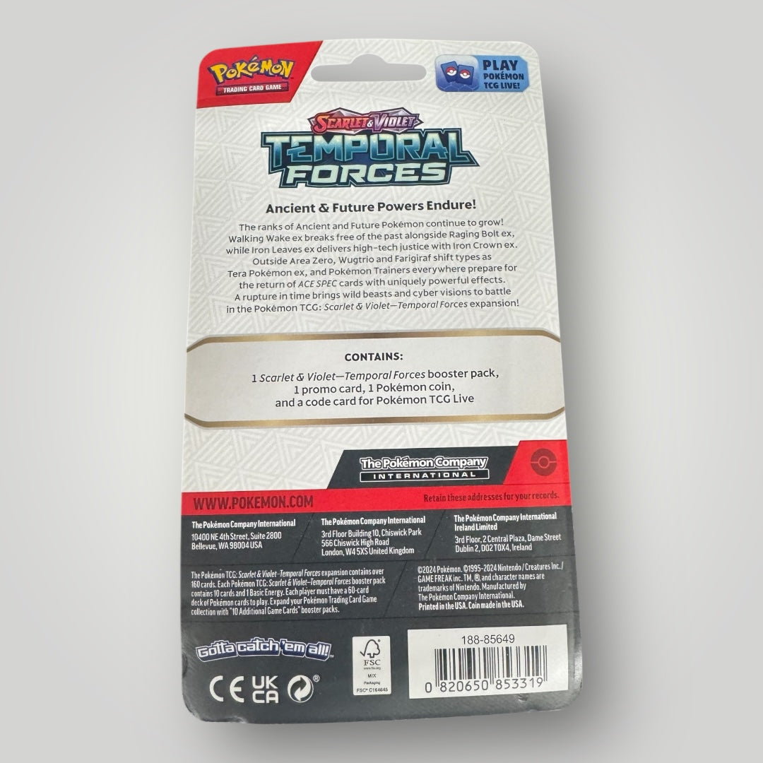 Temporal Forces Blister pack
