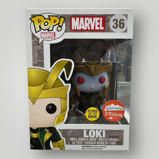Funko Marvel Loki #36 Glow Fugitive Exclusive