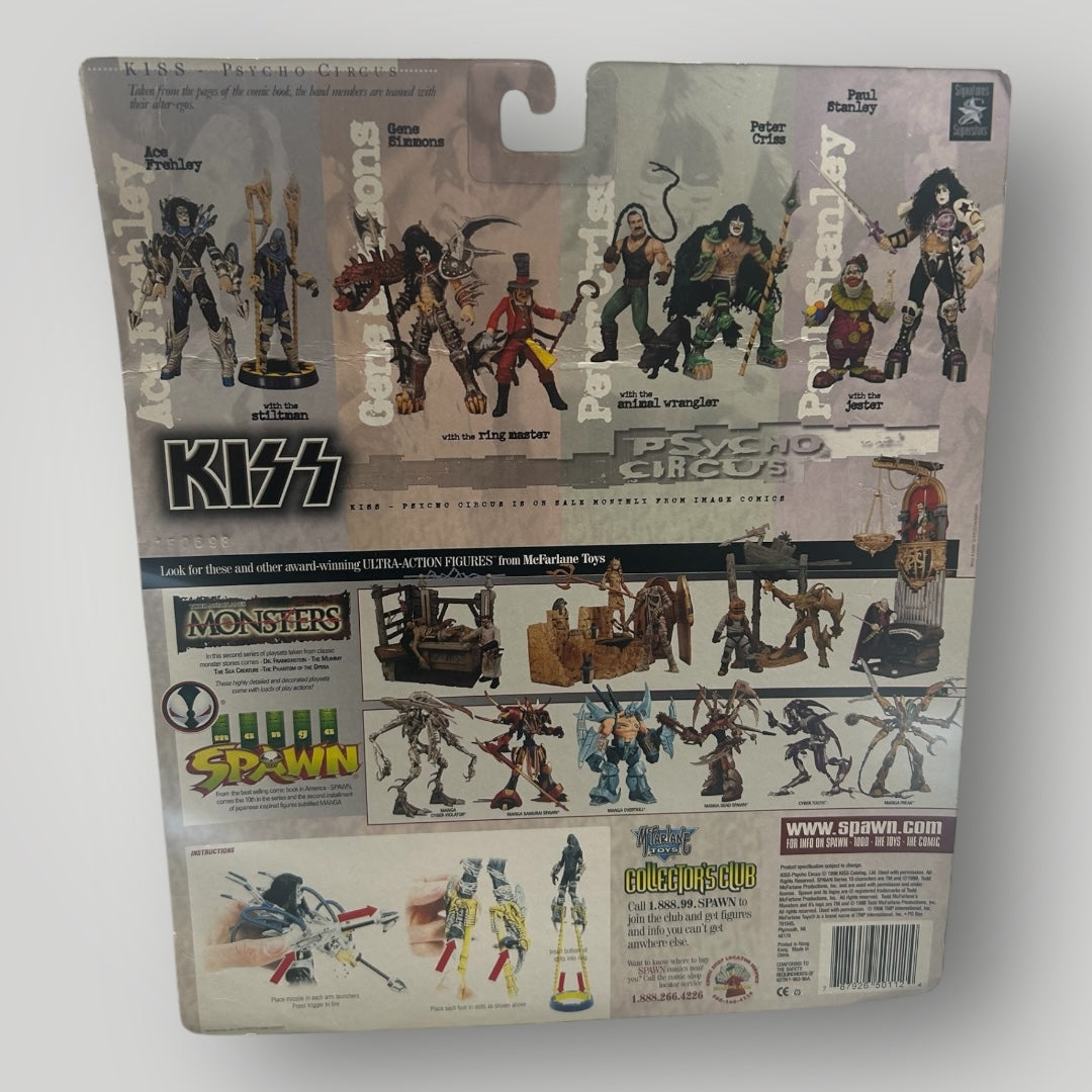 Kiss Ace Frehley/ The stiltman Action Figure set