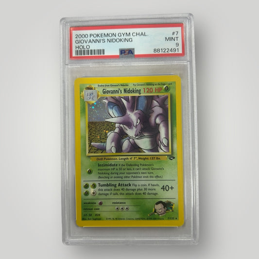 Giovanni’s Nidoking PSA 9