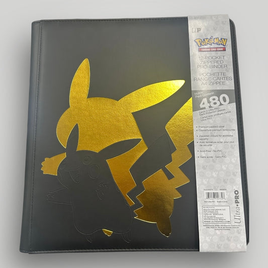 Ultra PRO 12-Pocket Zippered PRO-Binder “Pikachu”