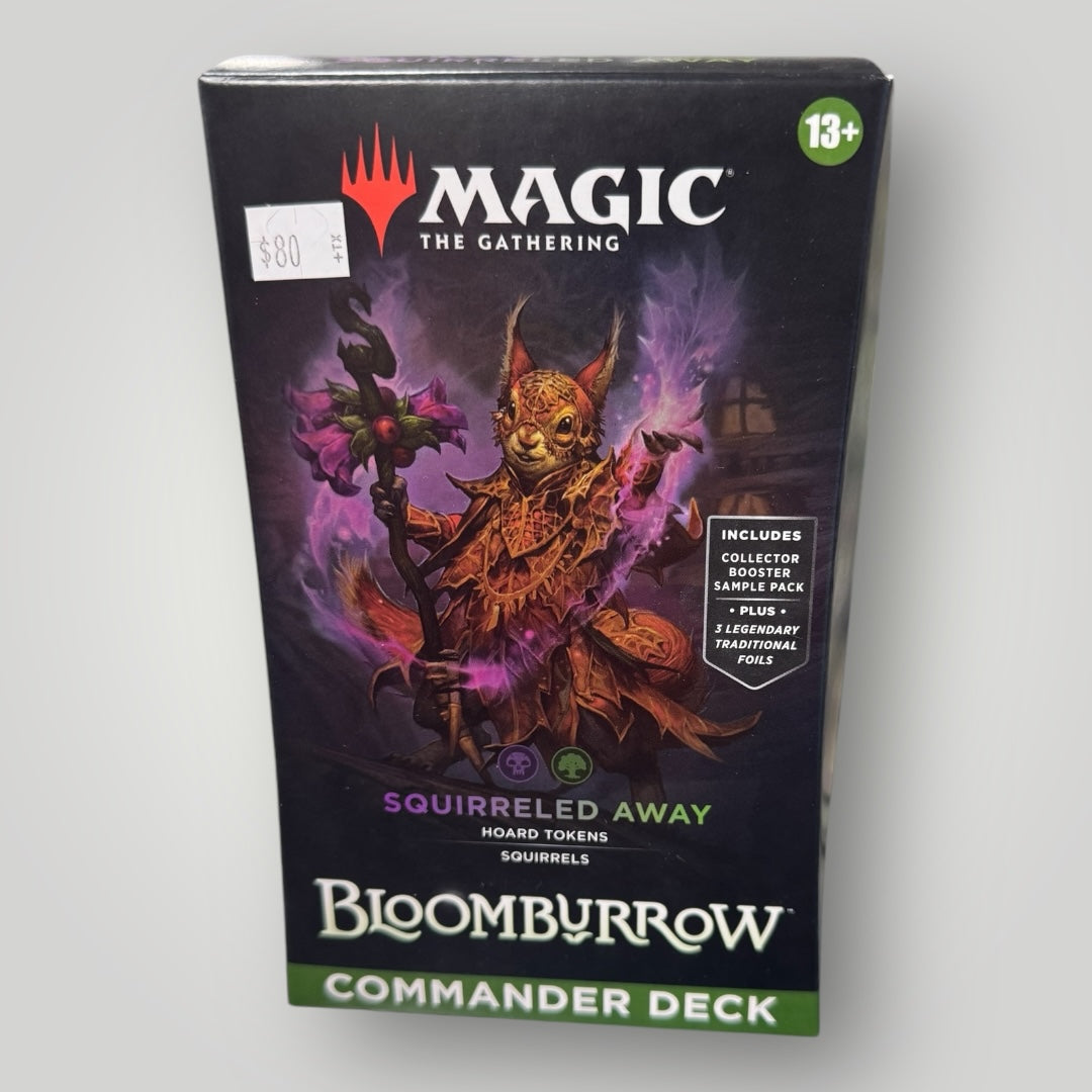 Magic The Gathering Bloomburrow Squirreled Away Commander Deck