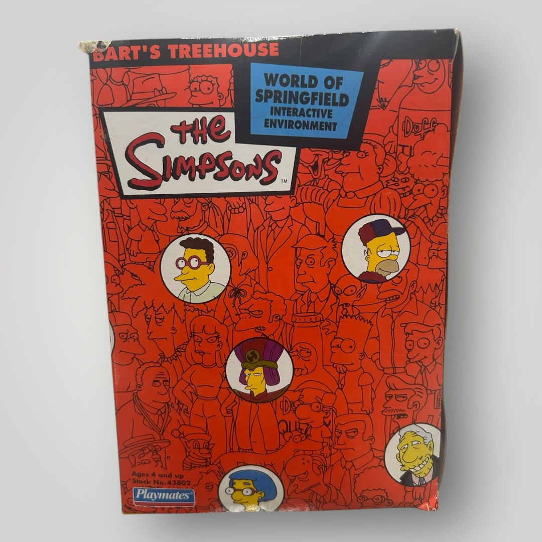 Playmates: The Simpsons World Of Springfield Environment Barts Treehouse