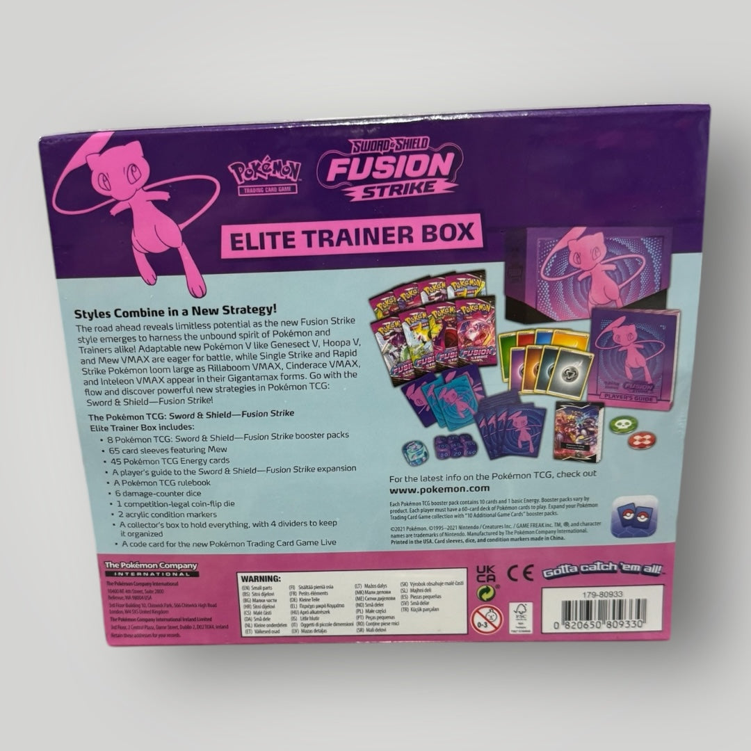 Fusion Strike Sword And Shield ETB