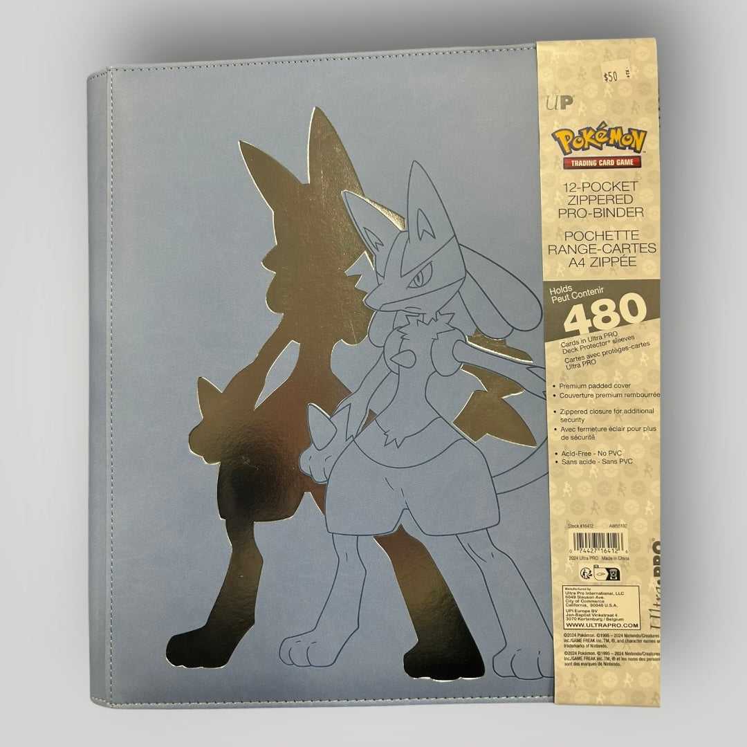 Ultra PRO 12-Pocket Zippered PRO-Binder “Lucario”