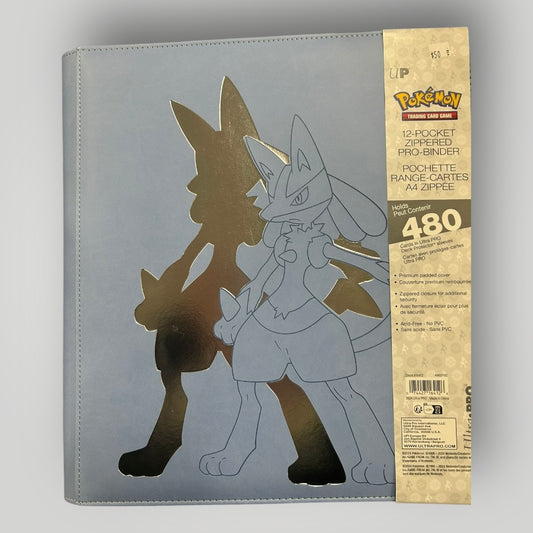 Ultra PRO 12-Pocket Zippered PRO-Binder “Lucario”