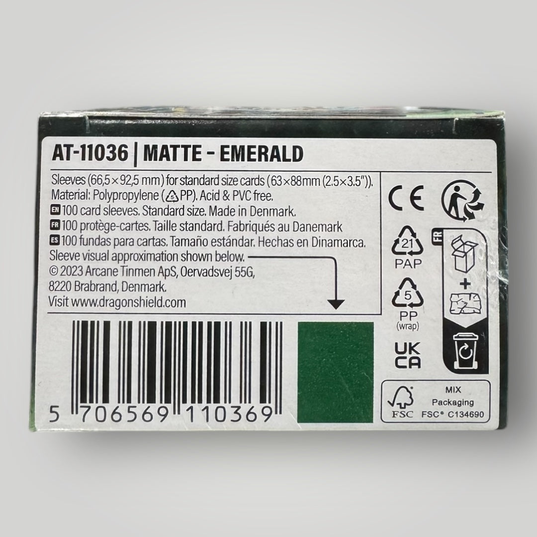 Dragon Shield | Matte Emerald