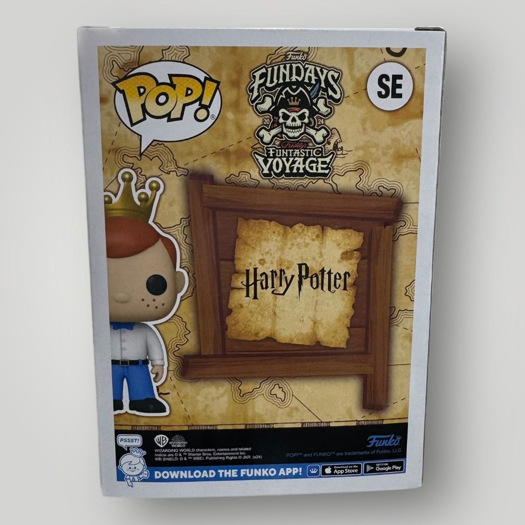 Freddy Funko as hogwarts student
