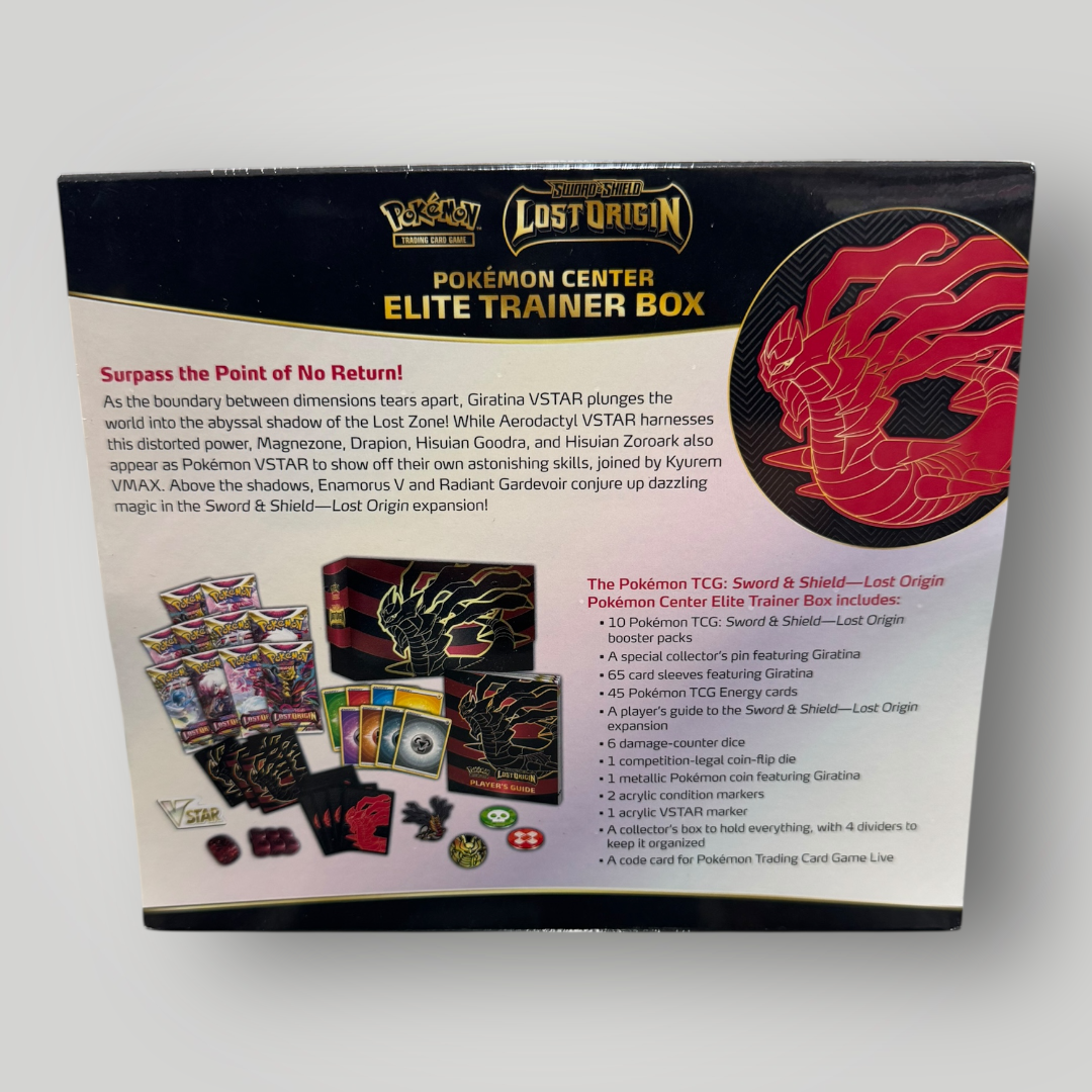 Pokemon SWSH11 Lost Origin Pokemon Center Elite Trainer Box (Exclusive)