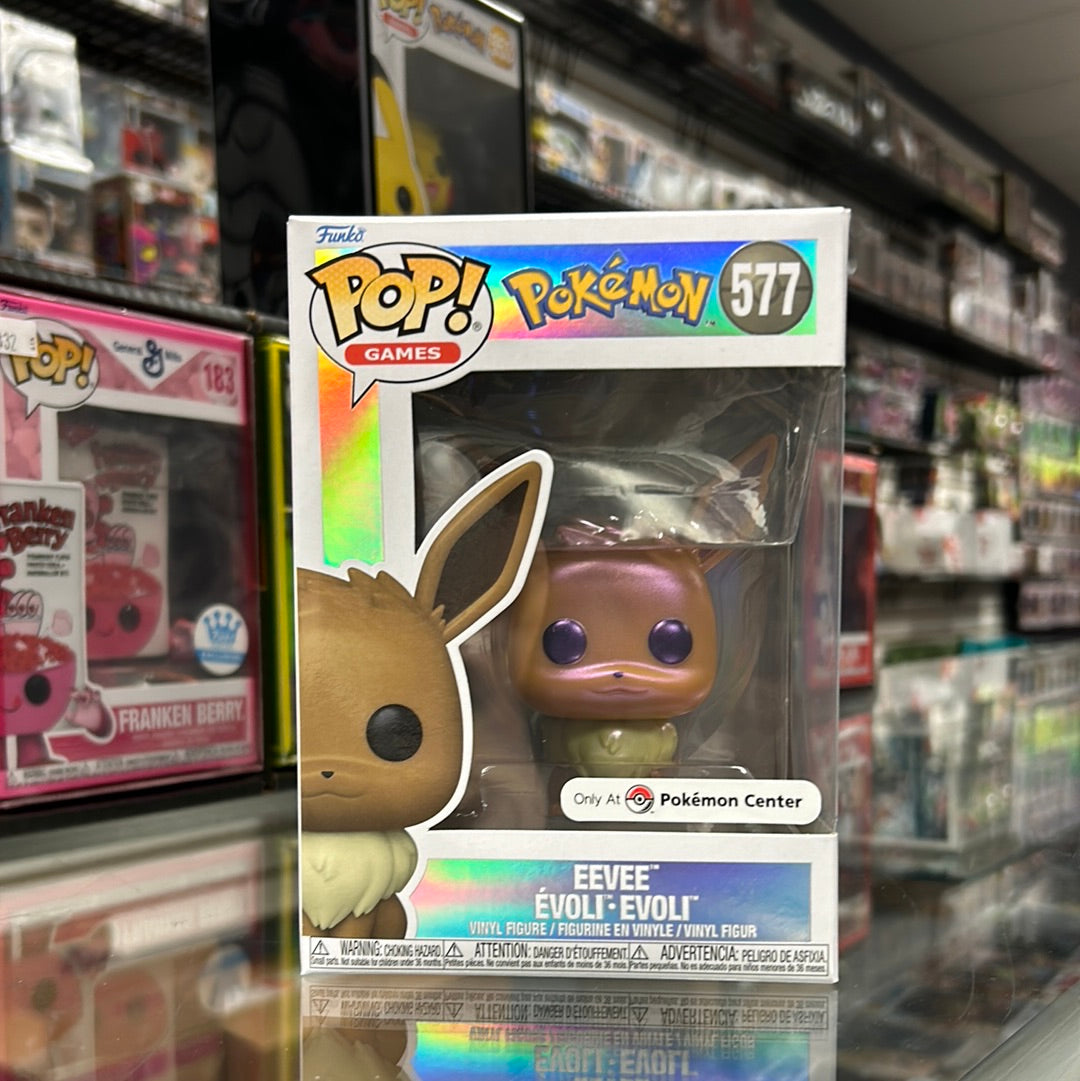 Funko Pop! Pokémon - Eevee Pearlescent - Pokemon Center Exclusiuve