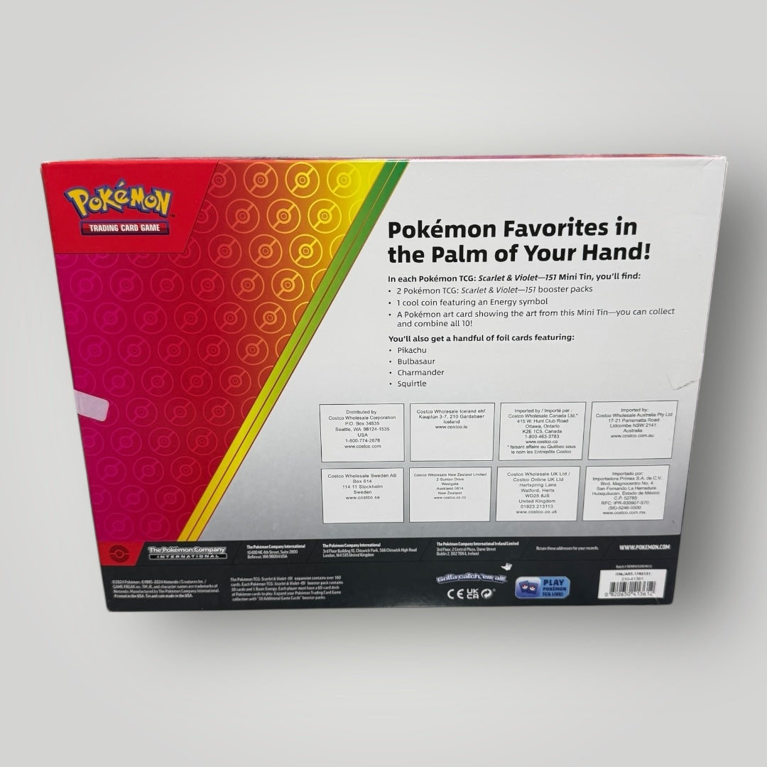 151 Mini Tin 5 pack