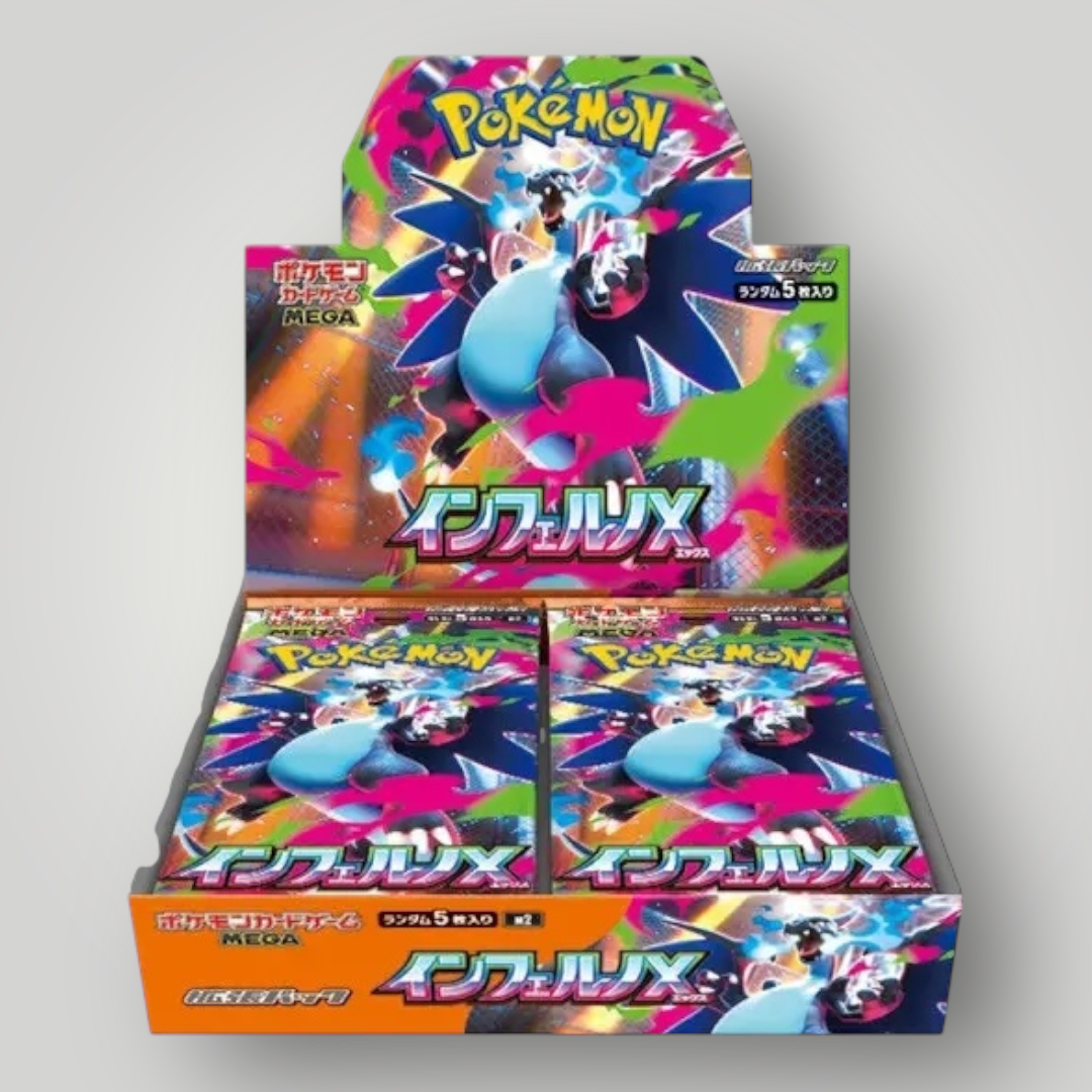 Pokemon JPN Inferno X Booster Box - M2- ETA 10/10/25