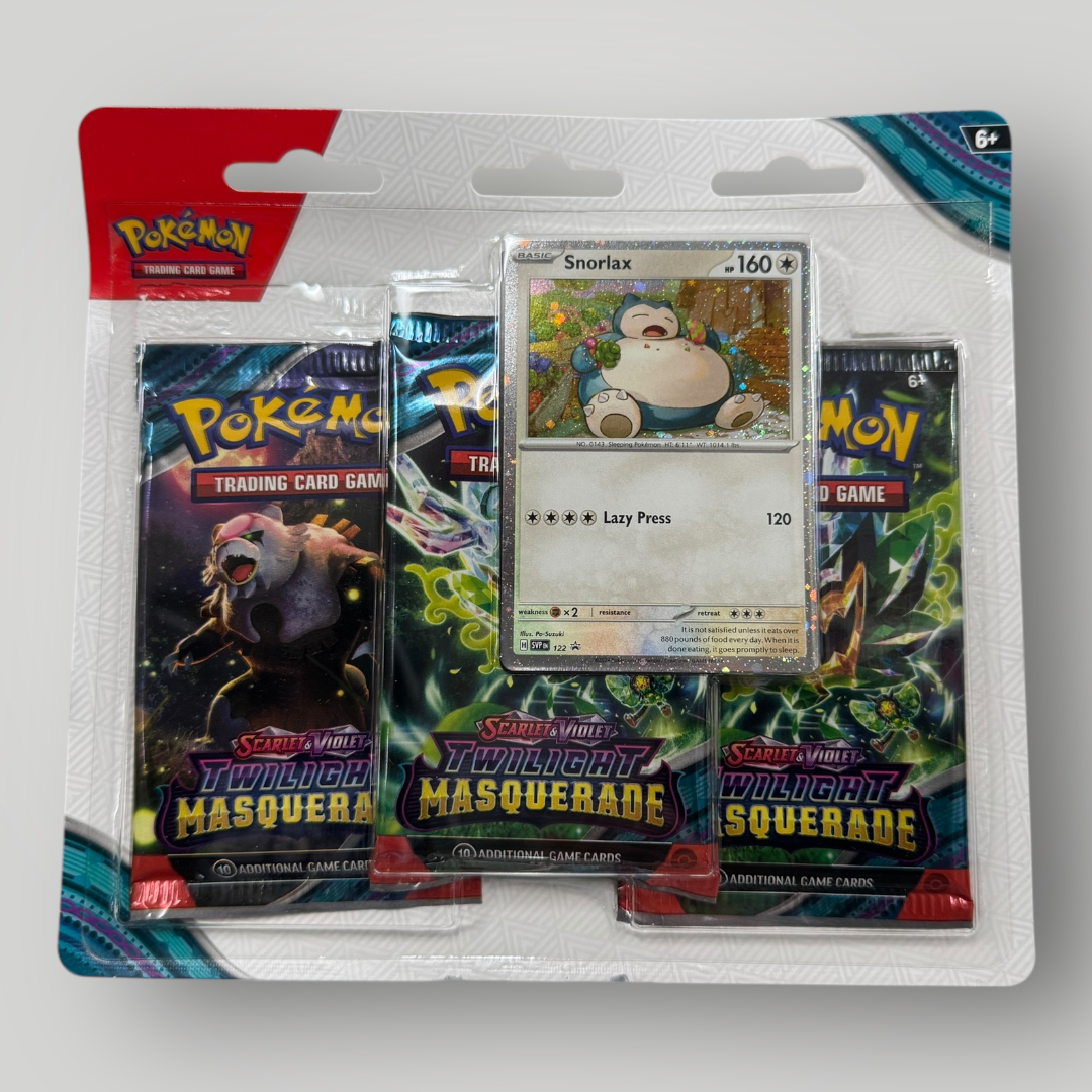 Pokemon SV06- Twilight Masquerade 3 Pack Blister