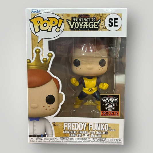 Freddy Funko as cyclops