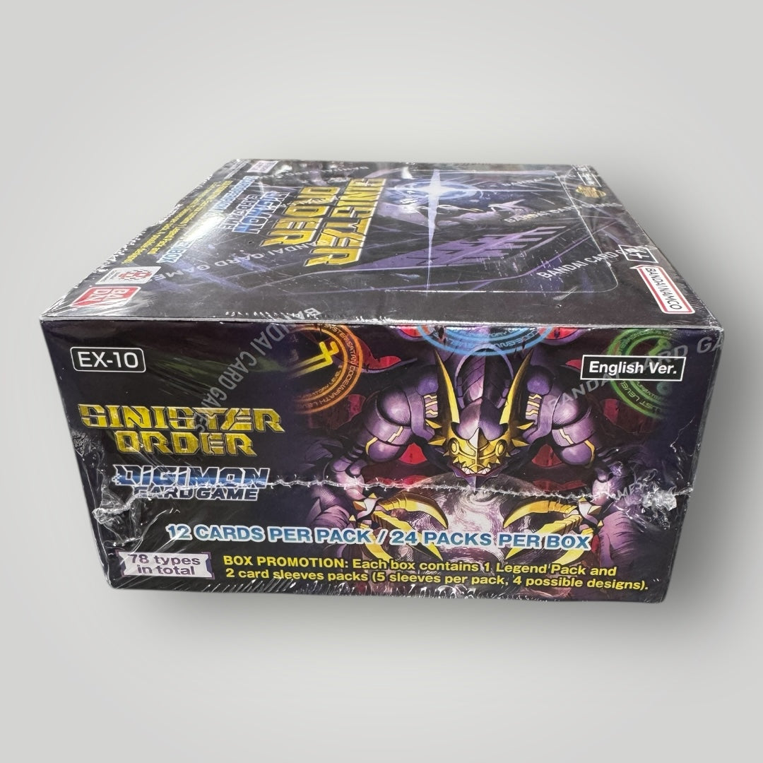 Sinister Order Booster box