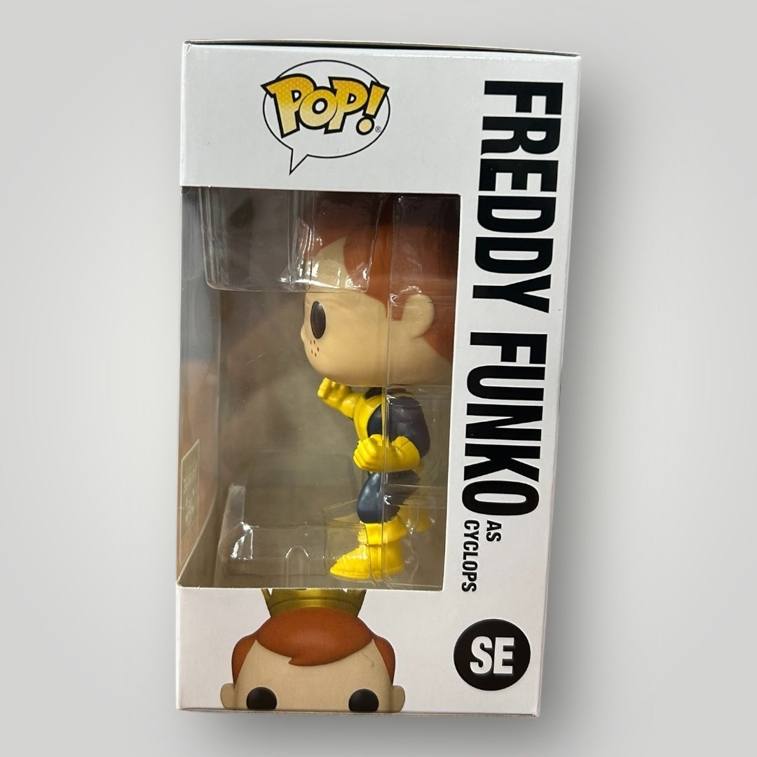 Freddy Funko as cyclops