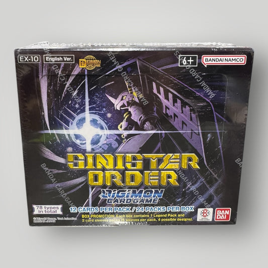 Sinister Order Booster box