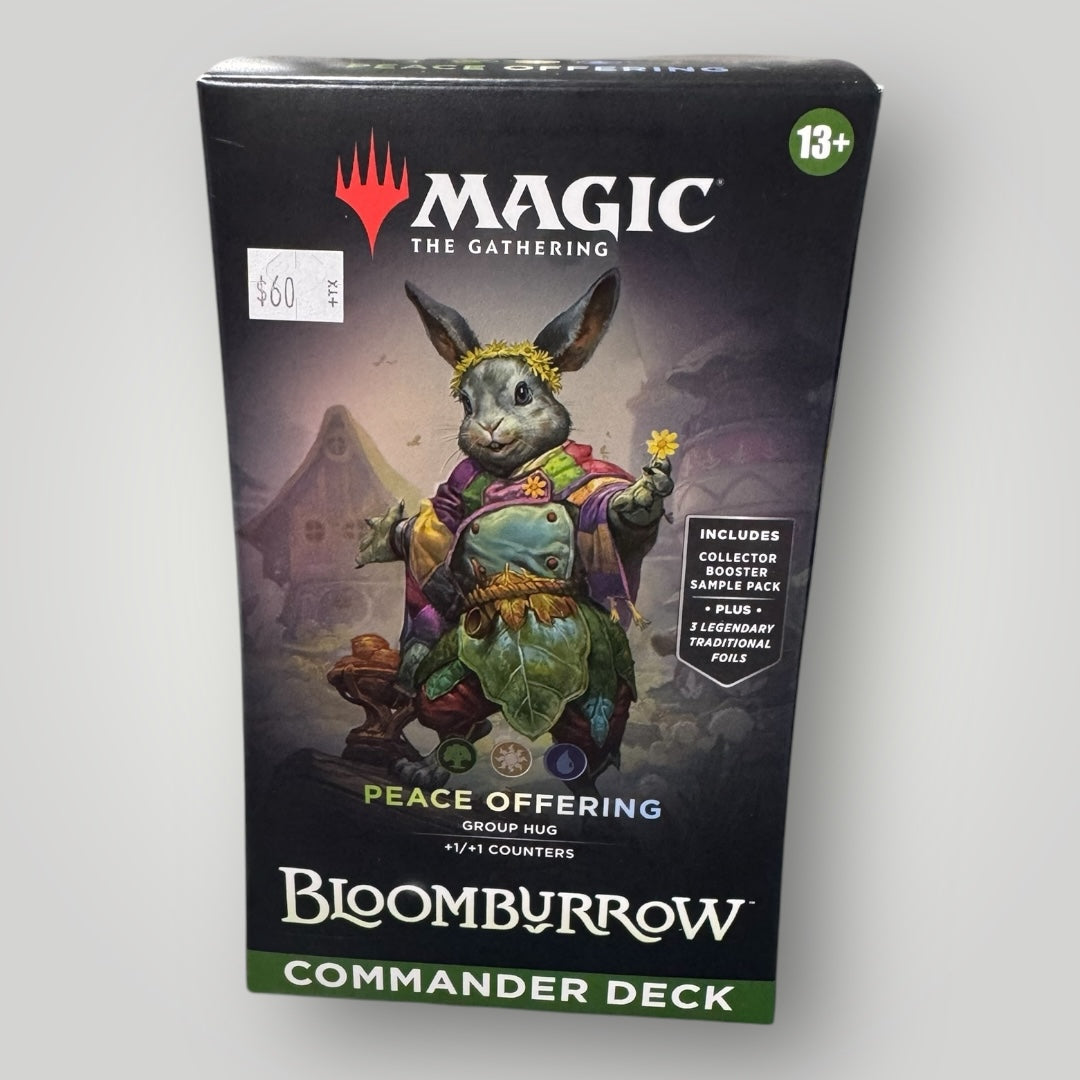 Magic the Gathering Bloomburrow Peace Offering Commander Deck