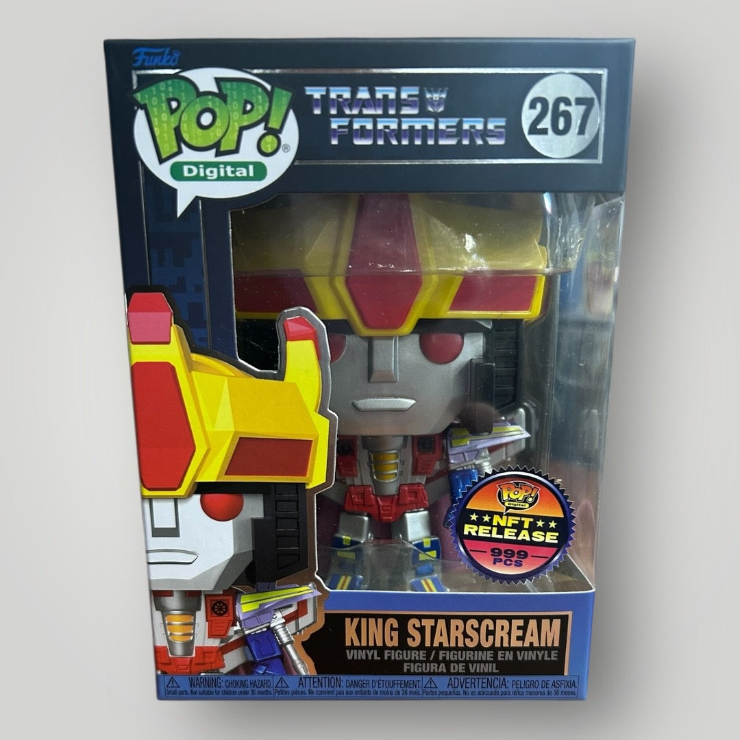 King Starscream Funko #267 NFT Release 999 Pcs