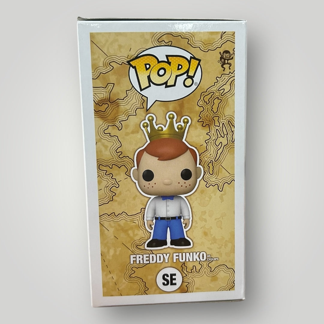 Freddy Funko as cyclops