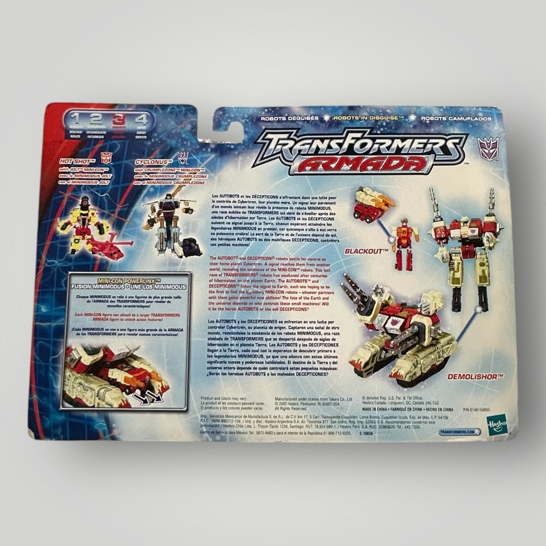 Transformers Armada demolisher complete