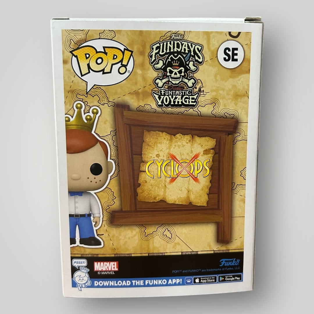 Freddy Funko as cyclops