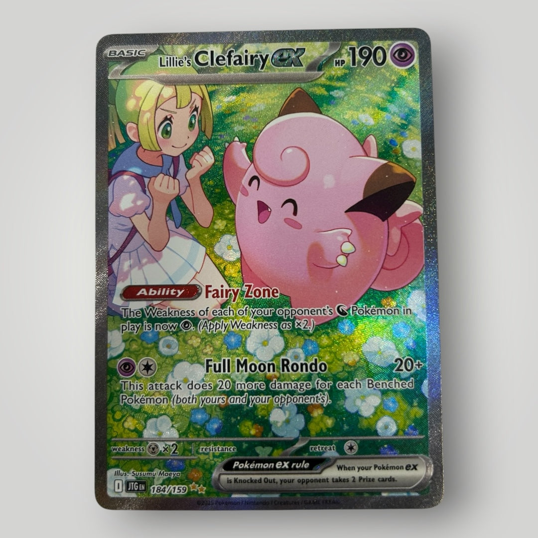 Lillie’s clefairy ex 184/159