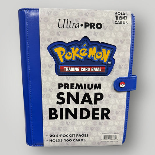 Ultra PRO Pokémon Premium (Blue) Snap Binder