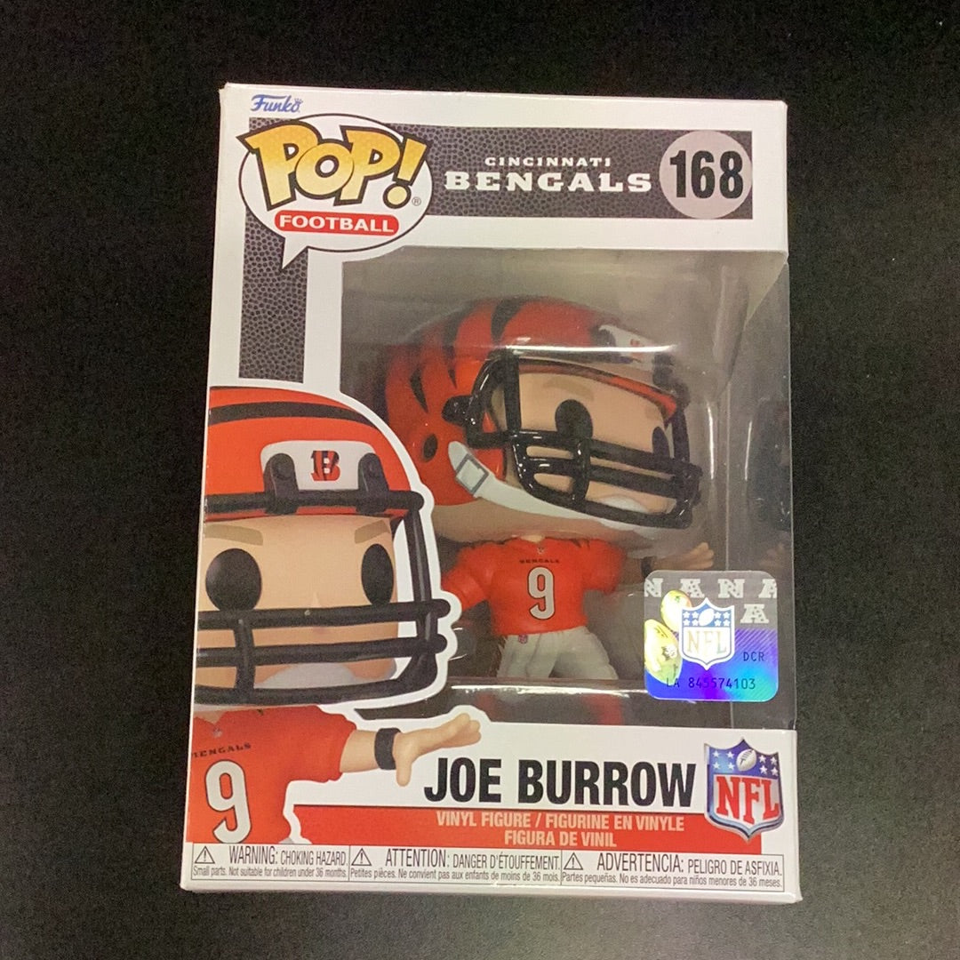 Cincinnati Bengals Joe Burrow #168 – POP'N TOYZ