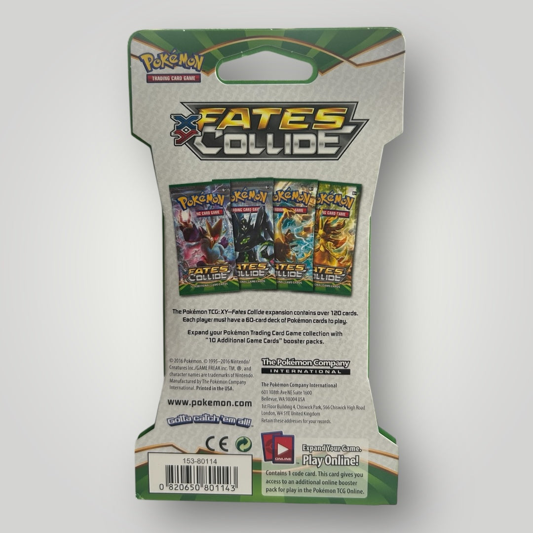 Pokemon: XY - Fates Collide Sleeved Booster Pack [Delphox BREAK]