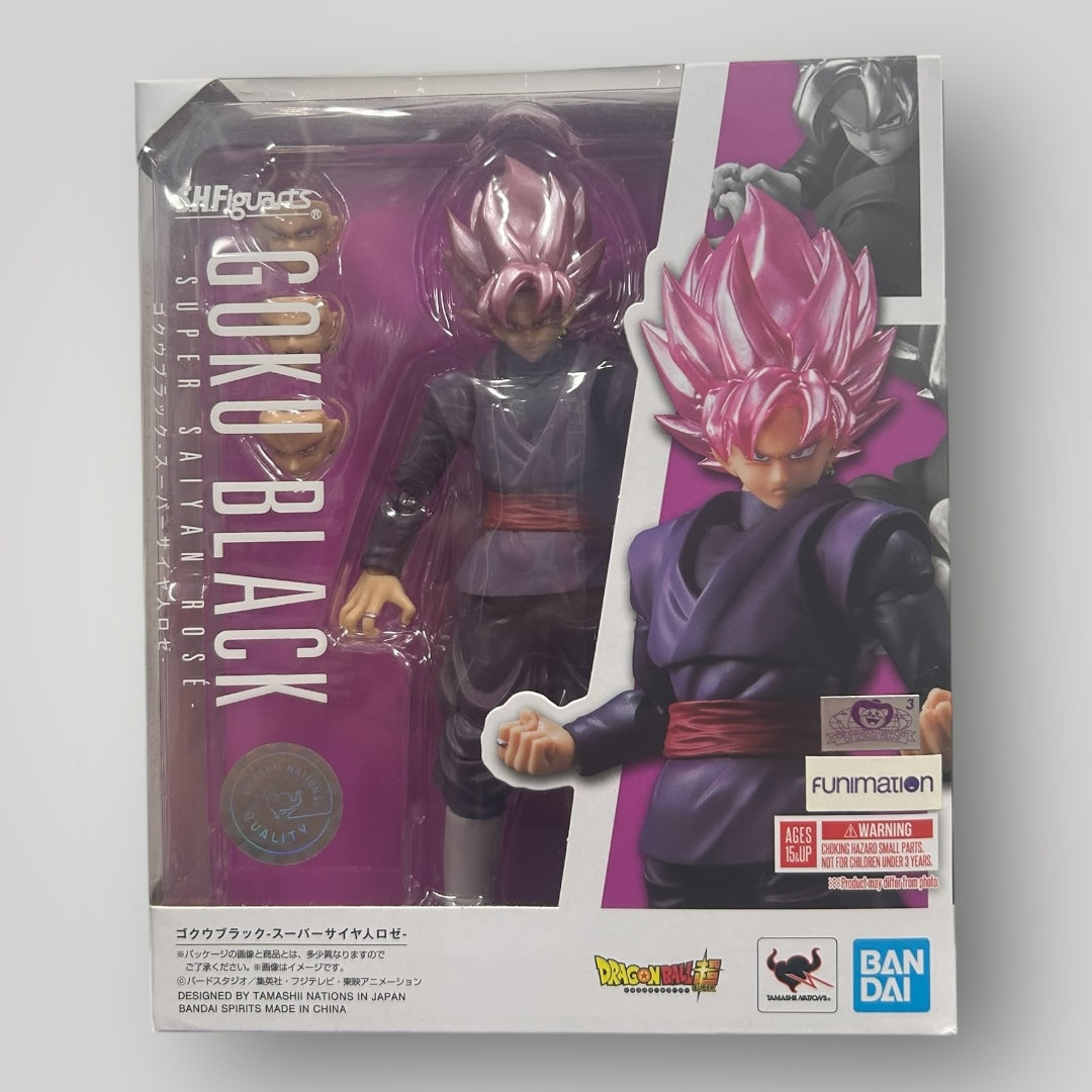 Bandai S.H.Figuarts Dragon Ball Super Goku Black Super Saiyan Rose Figure