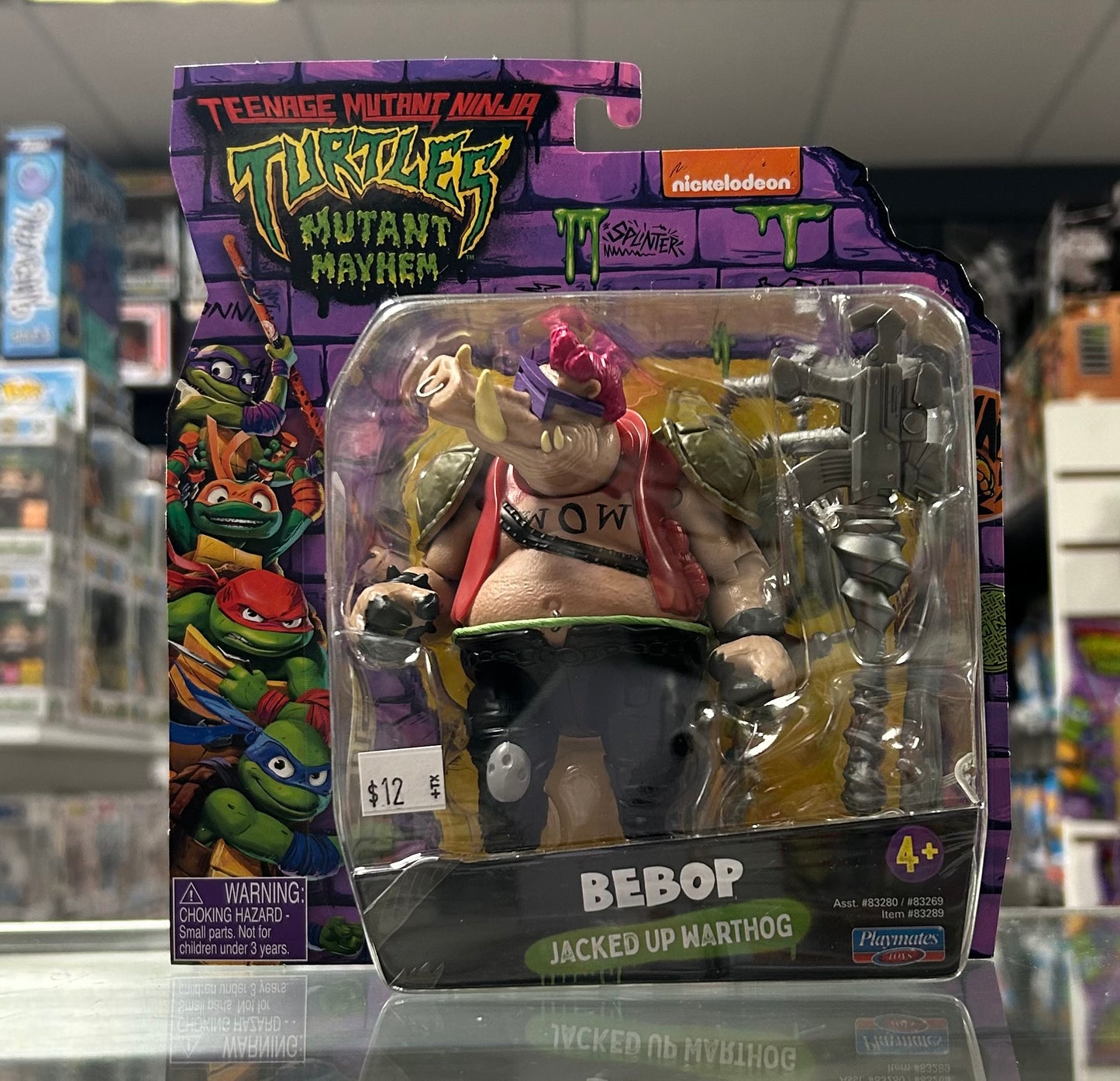 TMNT figure Bebop