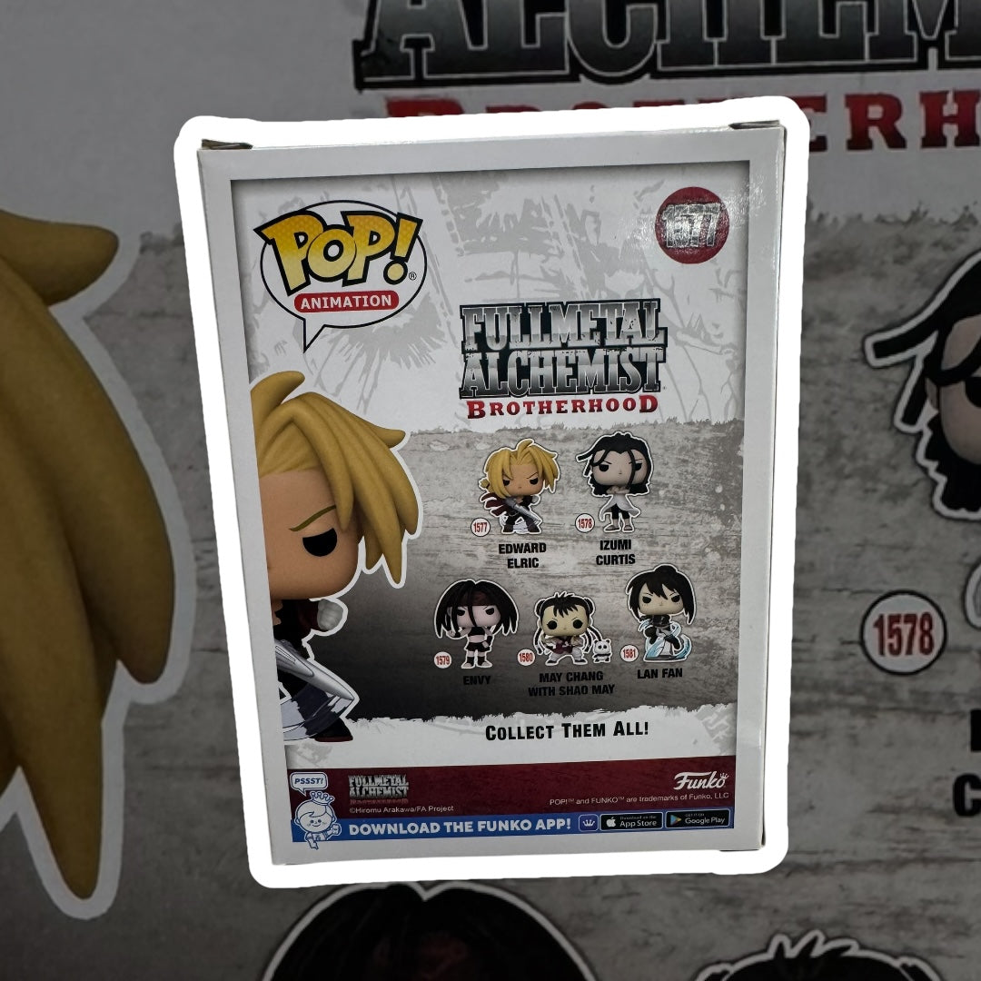 Fullmetal Alchemist Edward Elric Autographed by Vic Mignogna