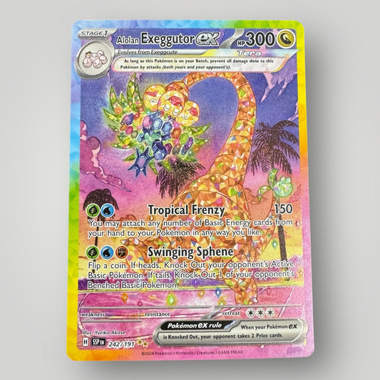 Alolan Exeggutor Ex 242/191