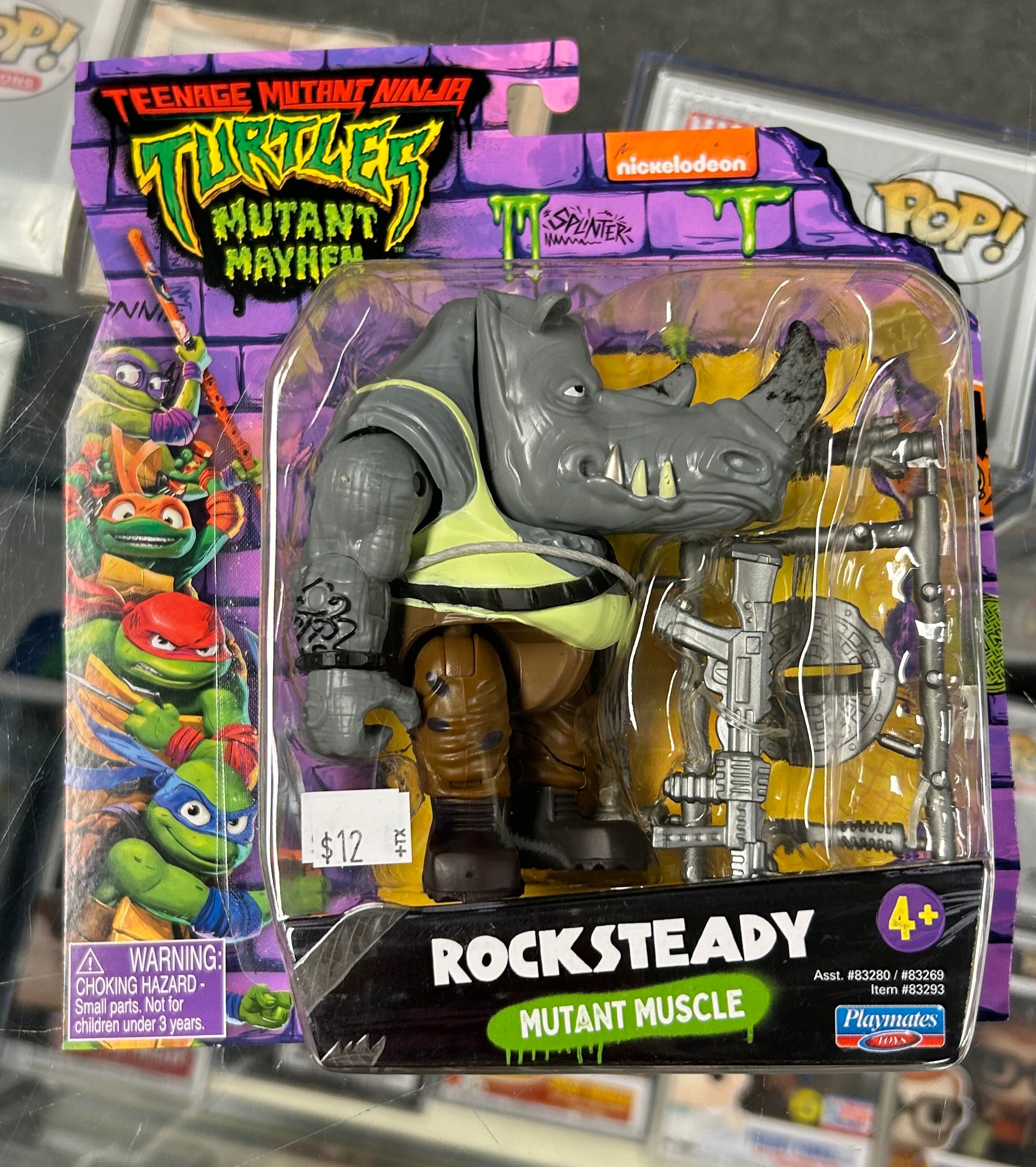 TMNT figure Rocksteady – POP'N TOYZ