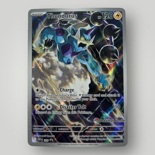 Thundurus #209 Pokémon center exclusive