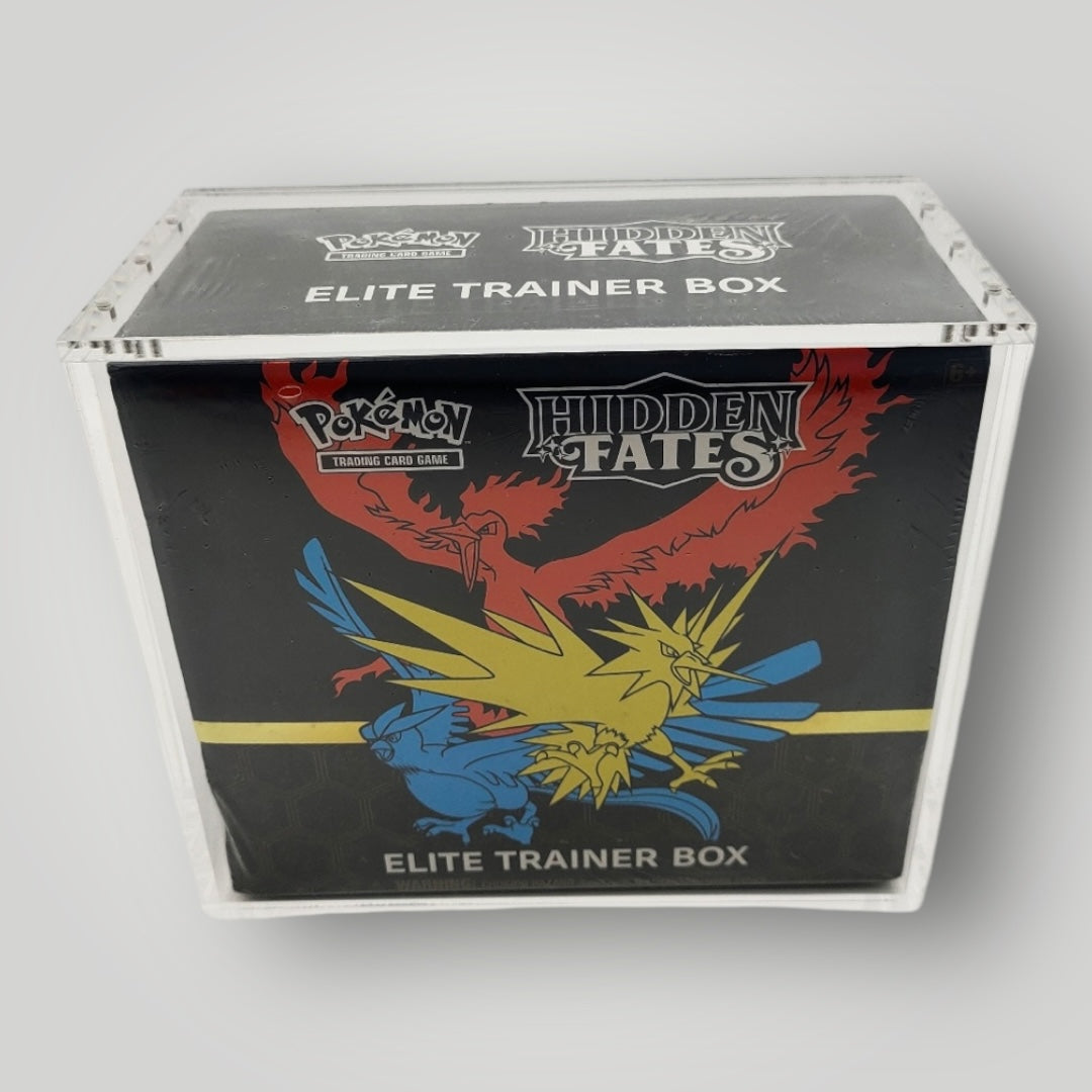 Poke Armor- English Elite Trainer Box Acrylic Case- (PRE-ORDER)