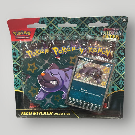 Pokémon: Paldean fates tech sticker collection (Style varies)