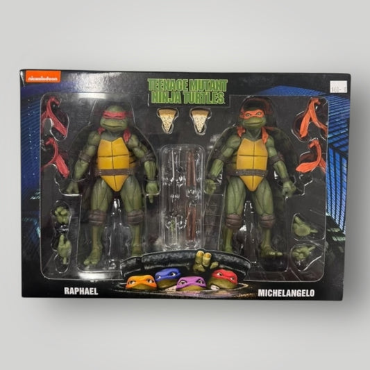 TMNT Raphael and Michelangelo