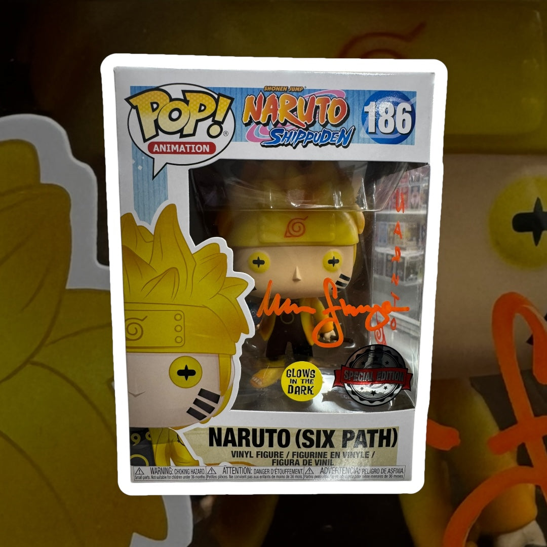 Naruto (Six Path) Autographed by Maile Flanagan