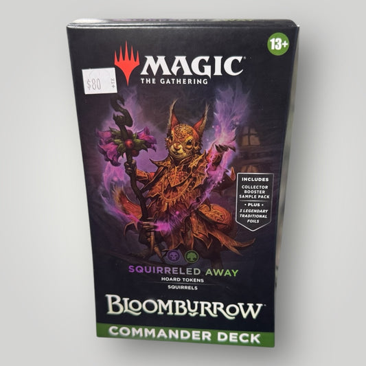 Magic The Gathering Bloomburrow Squirreled Away Commander Deck