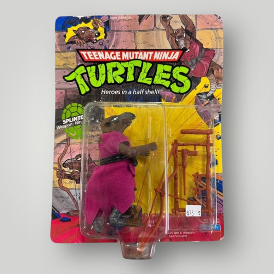 TMNT Splinter 1990’s sealed figure