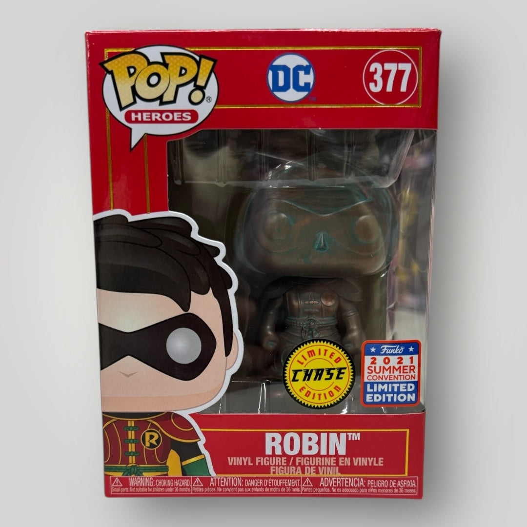 DC UNIVERSE ROBIN PATINA HOODED CHASE #377