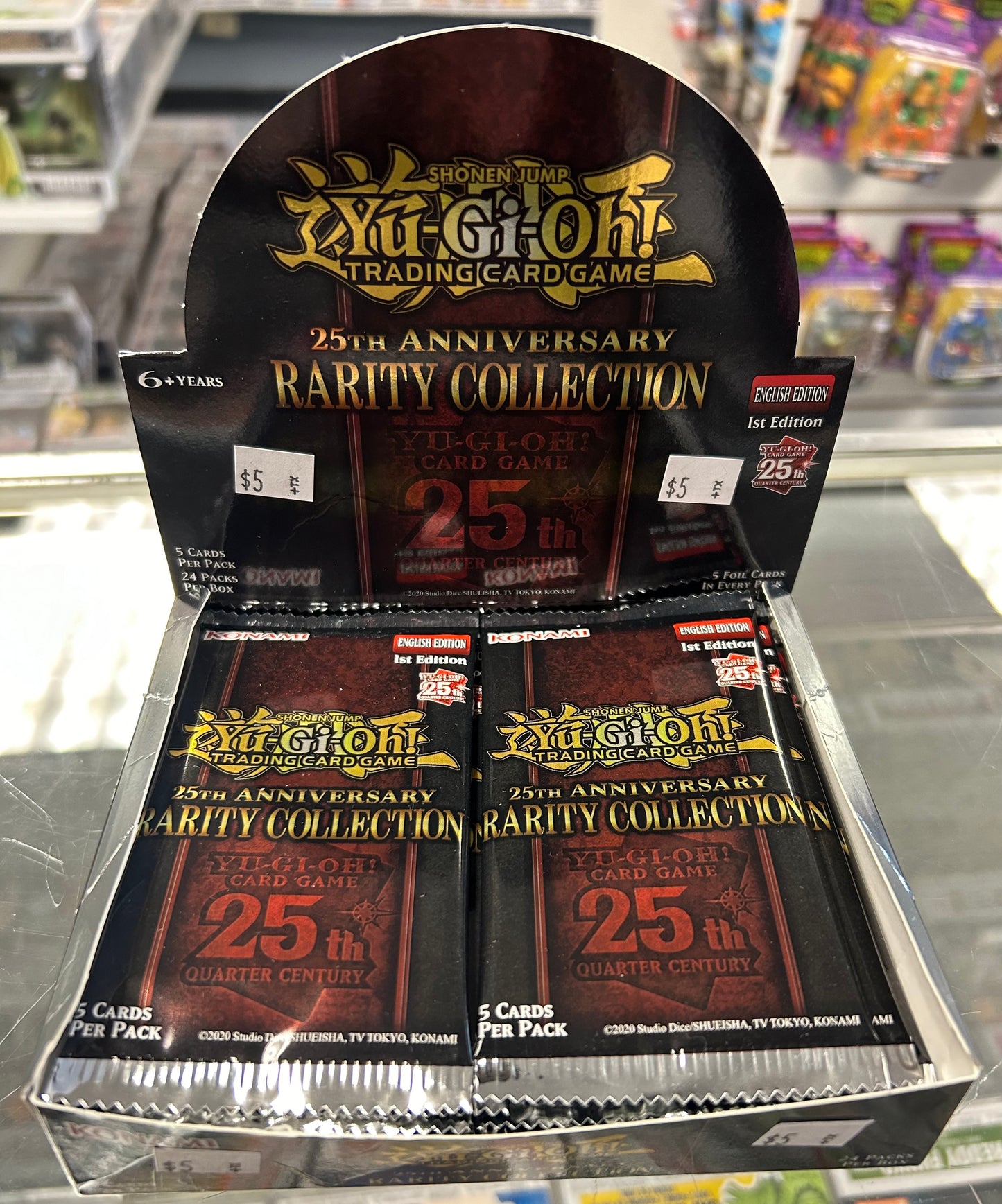 Yu-Gi-Oh! 25th anniversary rarity collection individual packs