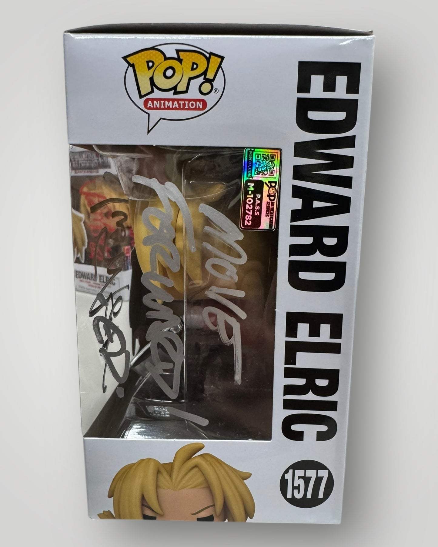 Fullmetal Alchemist Edward Elric Autographed by Vic Mignogna