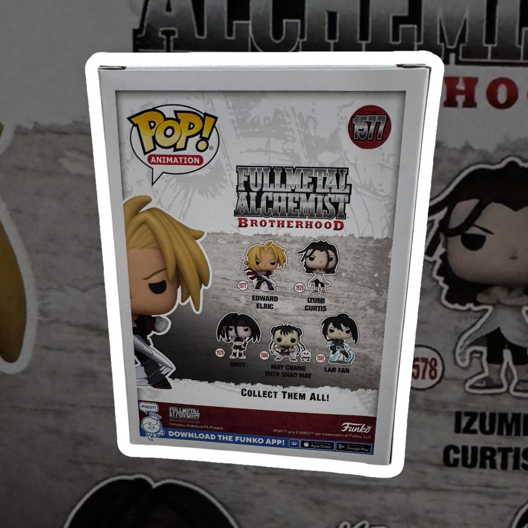 Fullmetal Alchemist Edward Elric Autographed by Vic Mignogna