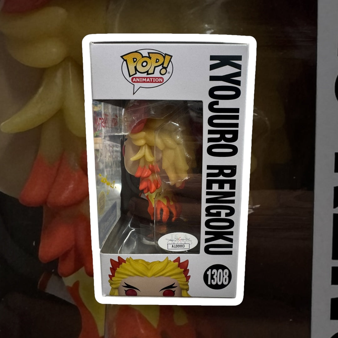 Demon Slayer Kyojuro Rengoku Autographed by Mark Whitten