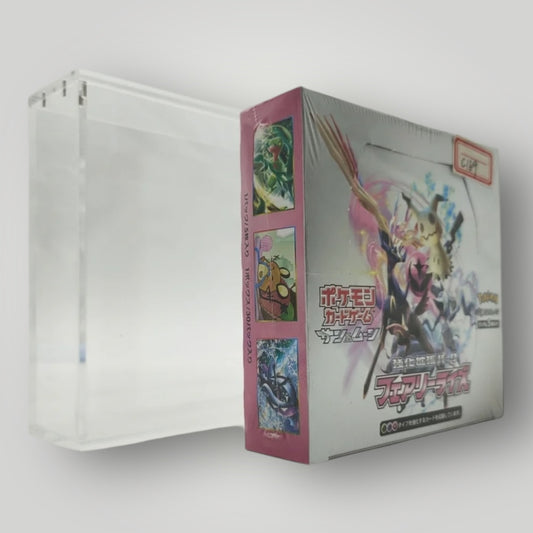 Poke Armor- Japanese Booster Box Acrylic Case- 30 Pack Box (PRE-ORDER)