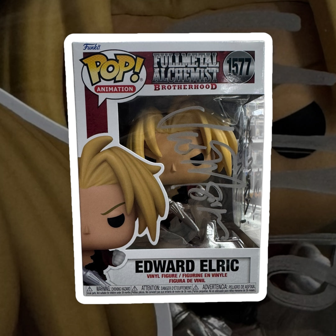 Fullmetal Alchemist Edward Elric Autographed by Vic Mignogna